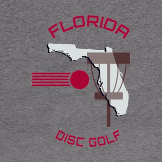 Florida Disc Golf - State Shape by grahamwilliams